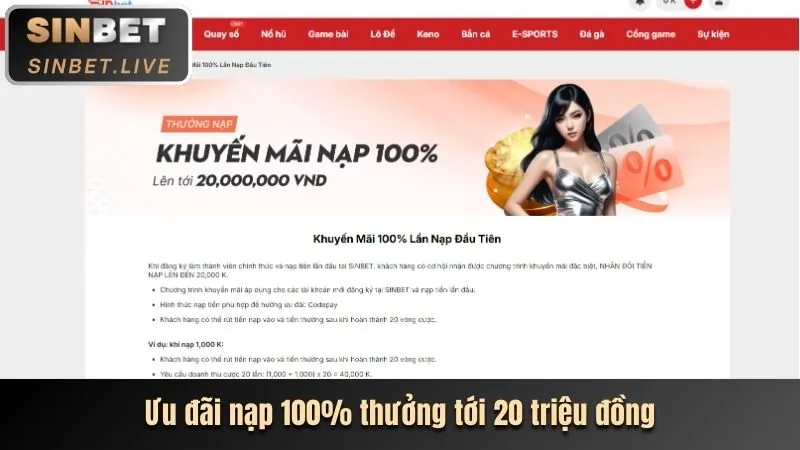Ưu đãi chào mừng thành viên mới conga6789